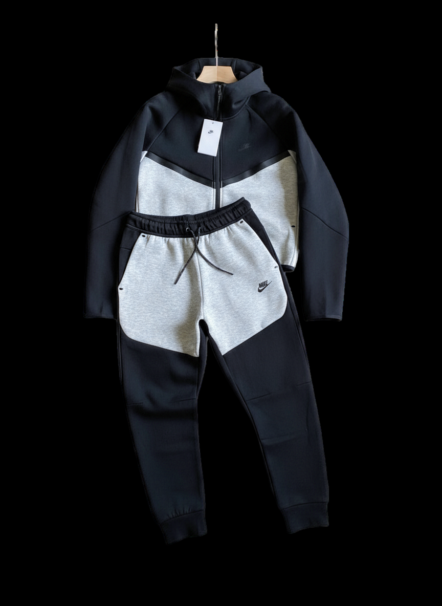 Nike Tech Fleece “Black/Grey”